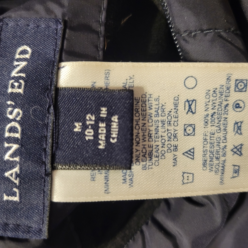 Lands' End Black Jacket